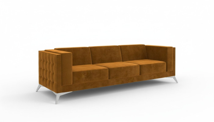 Big Couch Podkładka Sofa Włókienniczy Chesterfield Couches Material xxl trzyosobowa 3 miejsce do siedzenia