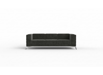 Chesterfield Narożnikowa kanapa L-Shape Material Couch Design Podkładka Siedziba Włókienniczy Sofa Narożnik Nowość