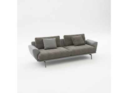 Dwuosobowa sofa projektowa 2 miejsce do siedzenia Siedziba Kanapa Podkładka Ustawić Kanapy Materiał Sofy