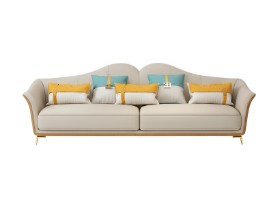 Luksusowa trzyosobowa kanapa Siedziba Podkładka 3 Siedziba Podkładka Couches Loung Club New Sofa