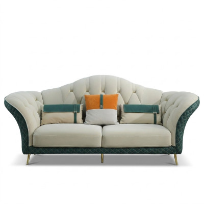 Sofa trzyosobowa designerska 3 miejsce do siedzenia Sofa Podkładka Ustawić Sofy Kanapy