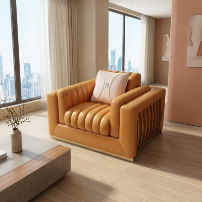Fotel Design Couch Sofa Relaks Skóra Lounge Luksusowy Klub TV miejsce siedzące Podkładka