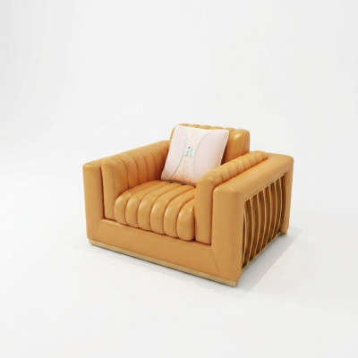 Fotel Design Couch Sofa Relaks Skóra Lounge Luksusowy Klub TV miejsce siedzące Podkładka