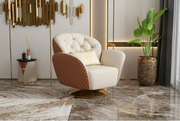 Lounge Luxury TV Club Podkładka miejsce siedzące Fotel Design Couch Sofa Skóra Relaks