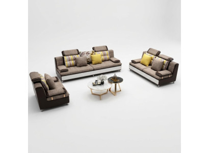 Projekt trzyosobowego salonu meble 3 miejsce do siedzenia sofa kanapa podkładka klubowa kanapy sofy