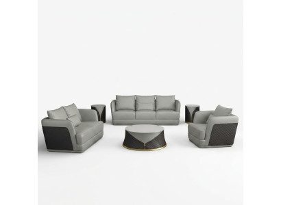 Design Zestaw sofowy Siedziba Podkładka Couch 321 Obcios Skórzana Sofa Podkładka Kanapy