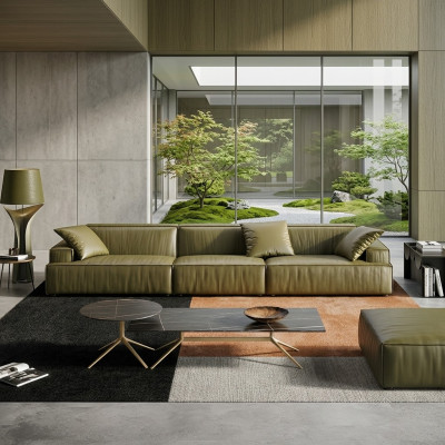 Skórzana sofa 6 miejsc siedzące xxl Kanapa Duża Sofa Lümmel Kanapy Sofy Kanapy Obcios