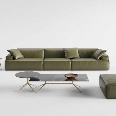 Skórzana sofa 6 miejsc siedzące xxl Kanapa Duża Sofa Lümmel Kanapy Sofy Kanapy Obcios