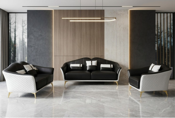 Designerskie Meble Trzyosobowe 3 miejsce do siedzenia Sofa Kanapa Podkładka Club Couches Sofas Lounge