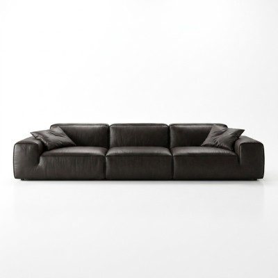 Zestaw sofowy 3+2+1 miejsce do siedzenia Żywy krajobraz Sofa Kanapa Sofy Podkładka Ustawić Skóra