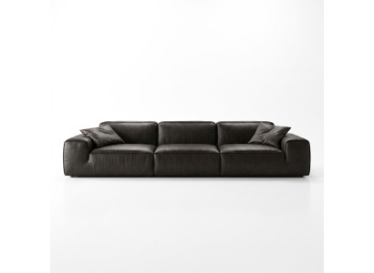 Zestaw sofowy 3+2+1 miejsce do siedzenia Żywy krajobraz Sofa Kanapa Sofy Podkładka Ustawić Skóra