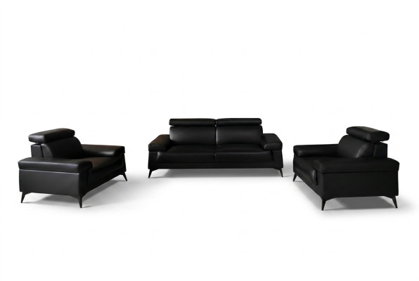 Zestaw sofowy 3+1+1 miejsce do siedzenia Żywy krajobraz Sofa Couch Podkładka Ustawić Sofy Skóra