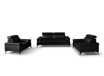Zestaw sofowy 3+1+1 miejsce do siedzenia Żywy krajobraz Sofa Couch Podkładka Ustawić Sofy Skóra