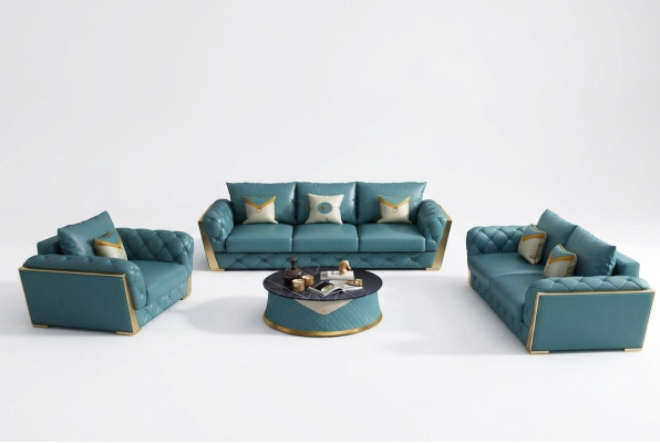 Sofa trzyosobowa designerska 3 miejsce do siedzenia, kanapa, podkładka do ustawiania sof