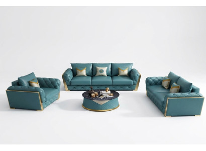 Sofa trzyosobowa designerska 3 miejsce do siedzenia, kanapa, podkładka do ustawiania sof