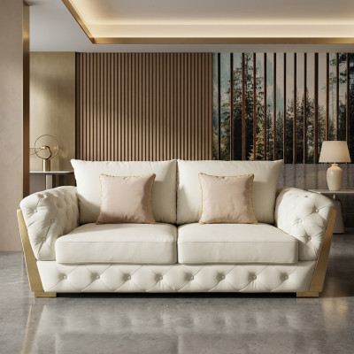 Design Two Seater Lounge Meble 2 miejsce do siedzenia Sofa Couch Podkładka Club Sofas Couches