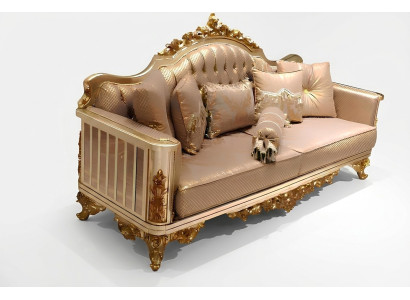 Zestaw sofowy 3311 stolik kawowy Włókienniczy Drewno Kompletny zestaw Sofa Fotel Zestaw sofowy