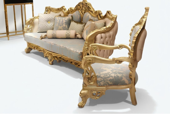 Zestaw sofowy 3+1 miejsce do siedzenia Fotel Ustaw Chesterfield Relaks Fotel Meble