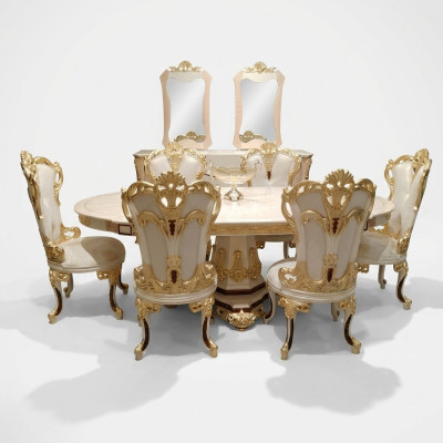 Stół obiadowy drewniany stół Tabela Grupa jadalnia salon Ustaw Drewno Design stoły