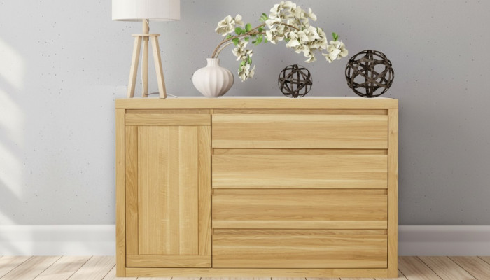 Kredens Drewno Design Szafa Kredens Szuflady Szafki Komody Sidebaord Nowość