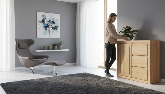 Kredens Drewno Design Szafa Kredens Szafki Komody Kredens Nowe Szuflady