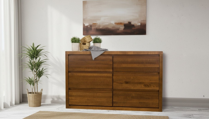 Kredens Drewno Design Komody Szafa Szafka wysoka Kredens z szufladami Szafki