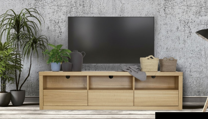 Projekt rtv tv Kredens Kredens Side Low Półka Luxury Living Pokój Board Szafa