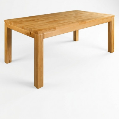 Stół obiadowy Drewno stoły Living Jadalnia Pokój Solidne drewno stoły do ​​jadalni Prawdziwe drewno 120x80