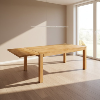 Tabela Stół obiadowy Massive Meble jadalnia 160x90cm Prawdziwe Drewno Lite drewno Nowe stoły