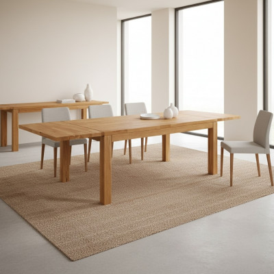 Stół obiadowy Drewno stoły Living Jadalnia Pokój Tabela 120x80 Solidne drewno stoły do ​​jadalni Prawdziwe drewno