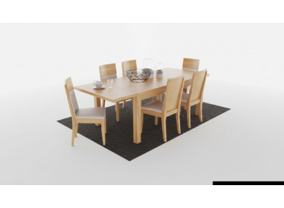 Stół obiadowy Drewno stoły Living Jadalnia Pokój Tabela Solidne drewno 120x90cm Stoły do ​​jadalni Solidny