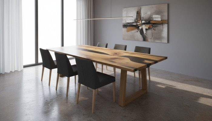 Stół konferencyjny Stół obiadowy Ręcznie wykonany designerski stół Współczesny