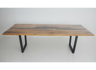 Stół obiadowy Drewno stoły Living Jadalnia Pokój Tabela 220x90 Solidne drewniane stoły do ​​jadalni