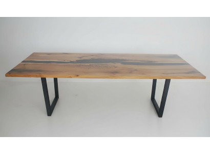 Stół obiadowy Drewno stoły Living Jadalnia Pokój Tabela 220x90 Solidne drewniane stoły do ​​jadalni