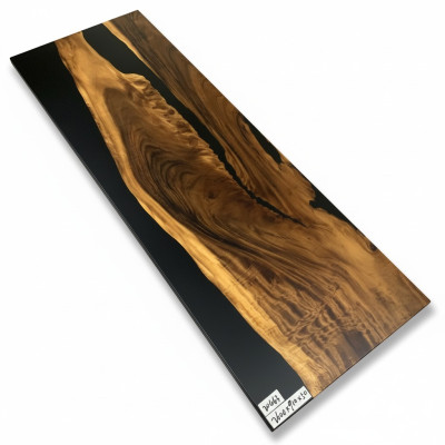 Żywica epoksydowa Stół obiadowy River Table 260x90 Nowe Oryginalne Drewno stoły Solidny