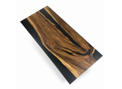 Stół obiadowy Stół Black River Autentyczne Drewno 220x95 stoły Żywica epoksydowa Nowość