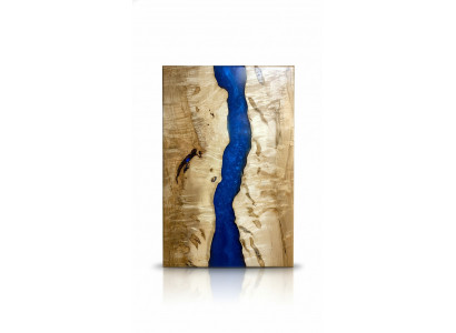 stoły Stół obiadowy Design Tabela Modern Sea Ocean River Meble 200x90 Żywica Epoksydowa