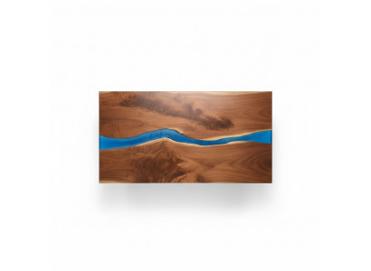 Stół obiadowy Design Tabela Nowoczesne stoły Sea Ocean River Meble 220x90 Żywica epoksydowa