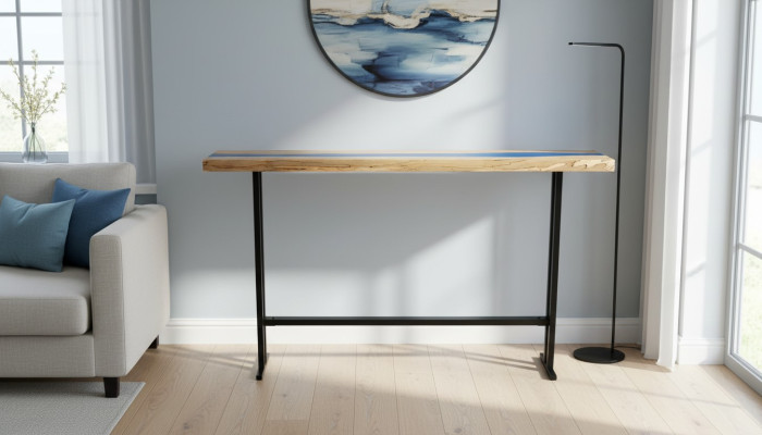 Stolik Stół konsolowy Projektant Tabela Stół konsolowy 140*30cm