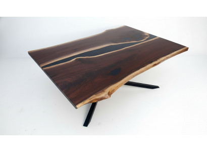 Żywica epoksydowa Wykonane na miarę Tabela Epoxy Resin River Real Drewno Cena 1sqm stoły