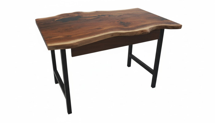 Designerskie meble Biurko 100*70cm Ręcznie robione Drewno stoły Solidny