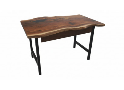 Designerskie meble Biurko 100*70cm Ręcznie robione Drewno stoły Solidny