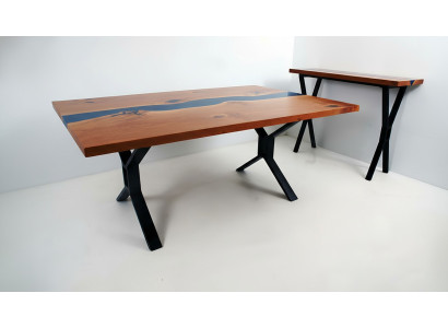 Wykonane na miarę Tabela Żywica epoksydowa Epoxy River Real Drewno Cena 1m2 stoły Resin