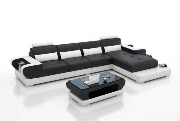 Sofa skórzana sofa narożna sofa tapicerowana Zestaw narożny Żywy krajobraz Podkładka