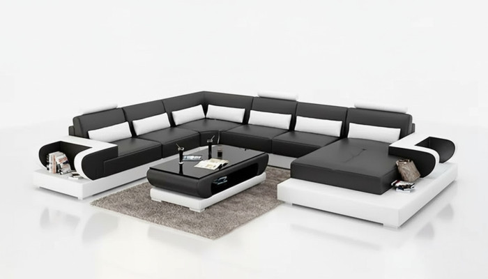 Zestaw narożny Narożnikowa kanapa Sofa Kanapa Podkładka Sofy Nowe Kanapy Żywy krajobraz Designer