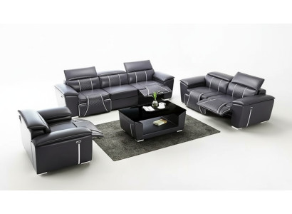 Zestaw sofowy 321 miejsce do siedzenia Zestaw Design Sofa Kanapy Podkładka Kanapa Modern Tabela Nowość
