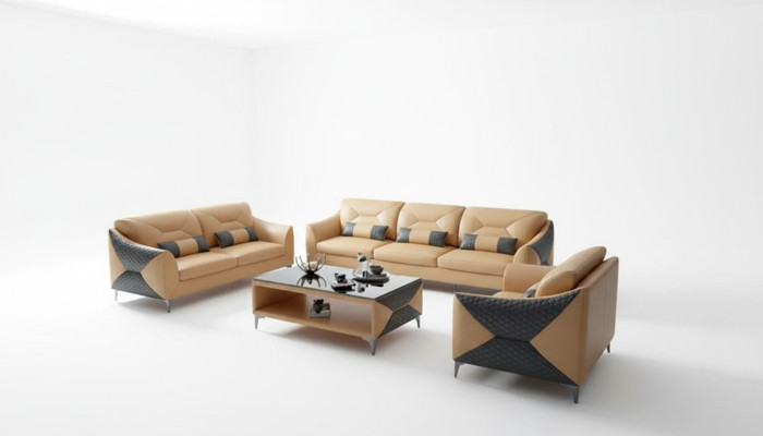 Zestaw sofowy 321 miejsce do siedzenia Zestaw Design Sofa Kanapy Kanapa Luksusowa Nowa konstrukcja Podkładki