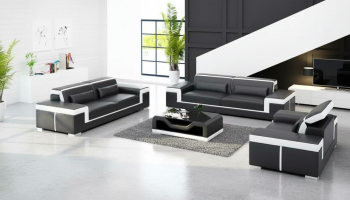Żywy krajobraz Sofa Zestaw sofowy 321 miejsce siedzące Narożnikowa kanapa Podkładka projektant Ustawić