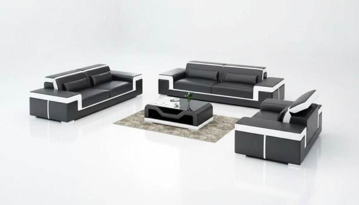 Żywy krajobraz Sofa Zestaw sofowy 321 miejsce siedzące Narożnikowa kanapa Podkładka projektant Ustawić