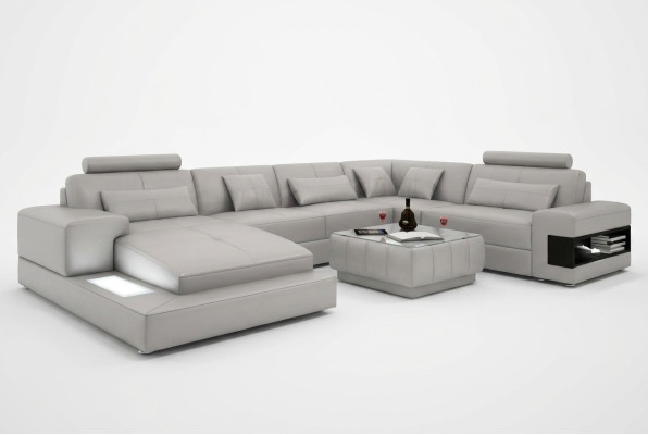 Narożnikowa kanapa Kanapa Podkładka Żywy krajobraz Sofa 2-częściowa. Zestaw stolik kawowy Narożnik Ustaw